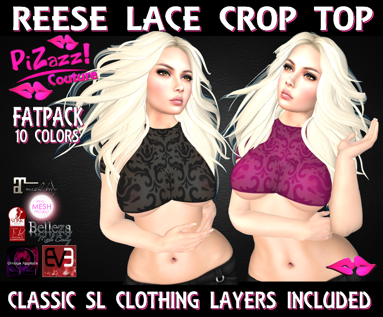 REESE LACE TOP FATPACK
